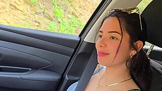 I skated horny and fuckd stranger in car
