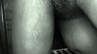 cheap whore with hairy pussy does solo masturbation now