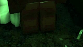 Roblox sex tomboy teases homeless man and gets fucked