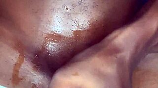 african boy jerks his massive dick