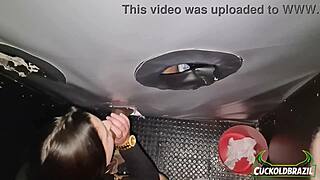Monica lima gets fucked by stranger at gloryhole taking monster cock