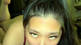 Asian amateur enjoys oral play in pov scene