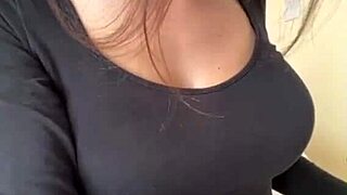 my stepmom shows her big tits and beautiful nipples
