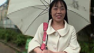 Hot Asian Brunette Fucks At Guy House