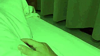 stepmom wakes her lazy stepson by sucking his big cock early