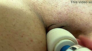 I love when husband destroys my pussy with magic wand