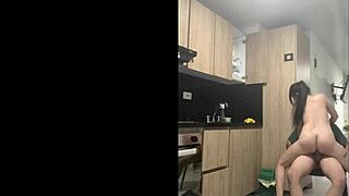 my stepbrother fucked me in the kitchen