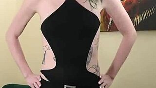 Kit Summers In Bodysuit And Miniskirt Looks Hot