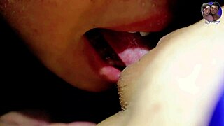 thai babysitter friend tries licking in cute cosplay fun 😏