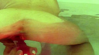 kirstin fucks herself with dildo