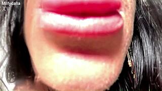 smoking cuckold trains as cock sucker