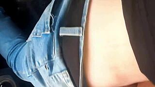 Big Clit Slut Felt Eager Waiting For Car Sex