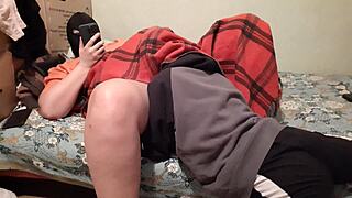 my shy girlfriend woke me with cunnilingus under covers