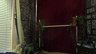 hotwife steffi blue floral pussy dance