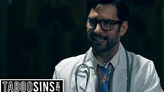 cheating wife lets pervy doctor breed her pussy raw