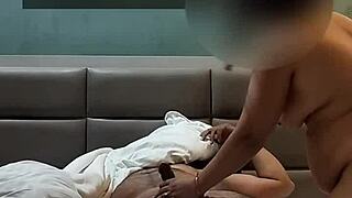indian model nadiya rides rough on dom cock