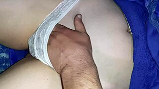 Stepfather could not resist and came inside