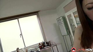 japanese rina kooda fucks doctor in office uncensored