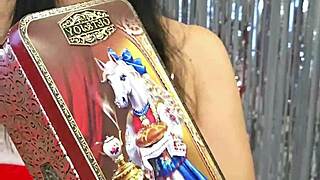 Kristina shares christmas gifts with fans