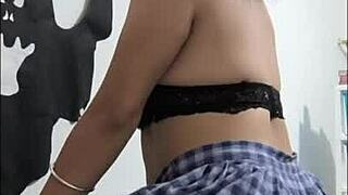 Costume and sex day my stepdad is horny and im helping him relax with a delicious fuck at home