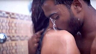 Indian Girlfriend With Boyfriend Having Sex In Shower