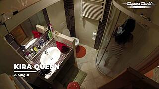 Behind The Scenes Of Busty Milf Kira Queen Being Penetrated