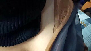 Passionate couple kisses and fucks on bed