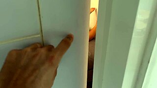 Caught New Chubby Roommate Masturbating First Day