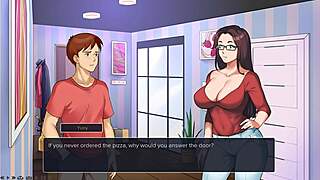 Bookworm milf cheats during milfs plaza gameplay part thirteen