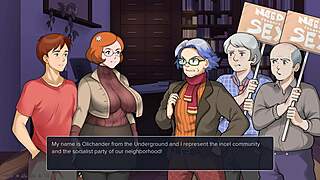 Bookworm milf cheats during milfs plaza gameplay part thirteen