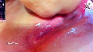Close Up View Of Pussy Licking