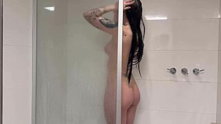 I love being watched sucking dick while my friend was showering in the same bathroom