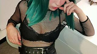 stepmom turns lesbian daughter straight using dick