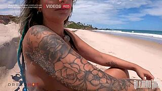 Sexo Em Publico Dread Hot Sentando Na Praia Quase Fomos Pegos