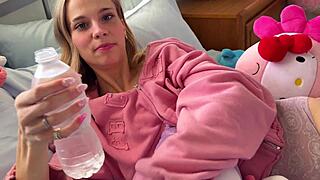 Tiny step daughter erica canfield spends day with daddy