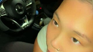 He sent me home covered in cum after blowjob and doggystyle