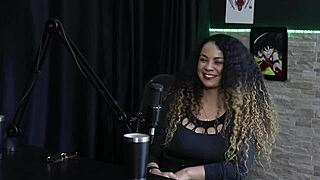 Interview with Charlottye at the Brazilian porn casting
