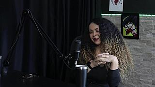 Interview with Charlottye at the Brazilian porn casting