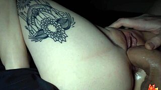 big ass goth amateur from tinder gets fucked hard