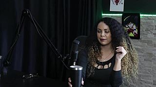 Interview with Charlottye at the Brazilian porn casting
