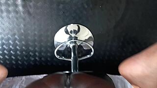 phat ass slut enjoys anal fuck and creampie with partner