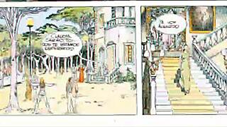 el click 1 comic book scene with erotic action