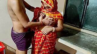 Hot bhabhi gets fucked hard in the kitchen with dirty talk 😏