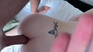 A gorgeous Spanish girl with great tits gets anal and wants double penetration