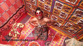 Indian Bhabhi Caught Watching Porn And Fucked In All Holes
