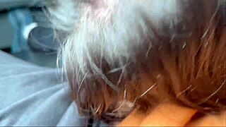 while on bus i ask stranger suck my cock