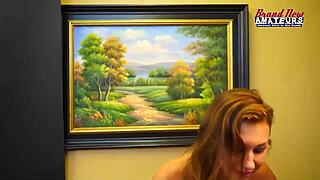 Meredith jamie tiny tattooed brunettes shared deepthroat passion cum