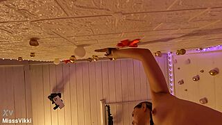 sheer misssvikki sucks dick next door style