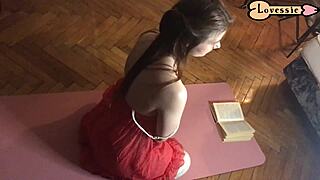 compilation - backstage and funny part 2 - real homemade russian porn featuring a beautiful milf in a dress - lovessie