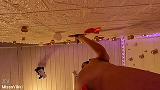 sheer misssvikki sucks dick next door style